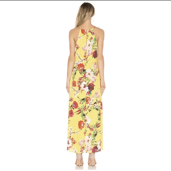Privacy Please Beldon yellow maxi dress Size Small - Picture 3 of 10